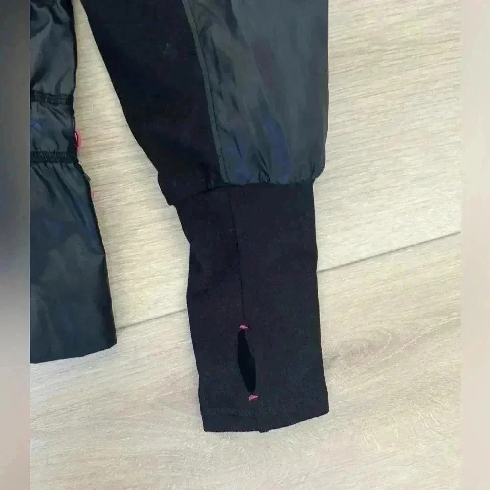 ZELLA Black pink Spring Showers Water Resistant Running Athletic Jacket Medium - Picture 4 of 7